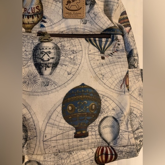Uma Hana Waterproof Enjoy The Little Things Circus Flying Air Balloon Backpack - Picture 14 of 16